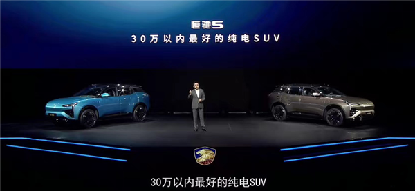 恒驰5首创“公证”购车模式：号称30万内最好的纯电SUV