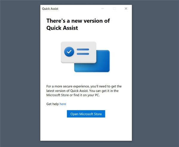退休应用“再上岗”：微软远程协助工具Quick Assist新版开测