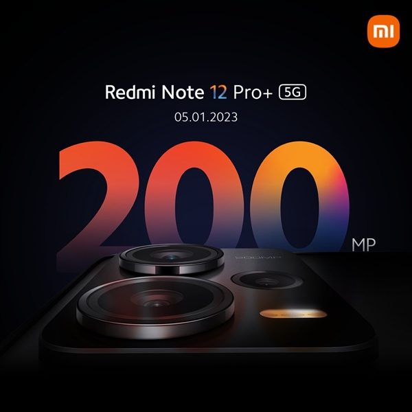 2亿像素主摄效果惊艳！Redmi Note 12 Pro+海外定档明年1月5日