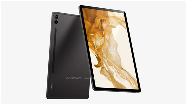 三星Galaxy Tab S9 FE+外观曝光：四等边大屏、纽扣双摄