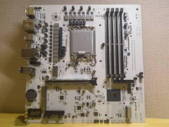 装机猿晒新款LGA-1851背插主板，GC-HPWR接口成亮点？