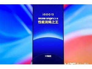 iQOO 13上架！史上最強(qiáng)2K直屏，這次要火？