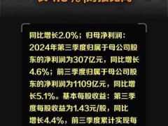 中国移动Q3营收同比下降0.1%，净利润同比增长4.6%｜财报见闻