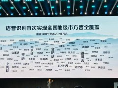 科大讯飞新突破：全国288地市202方言，语音识别全覆盖！