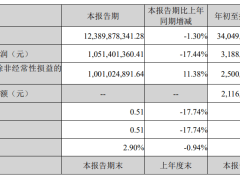 动力电池需求承压，亿纬锂能Q3营收、净利双双下滑，前三季度储能电池销量翻番 |财报见闻