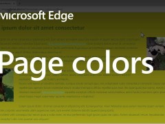 微軟Edge 130新升級：頁面顏色隨心調，滾動條也能禁用？