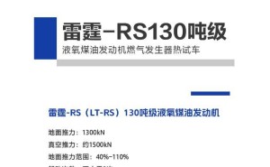 深蓝航天“雷霆-RS”130吨液氧煤油发动机热试车成功！