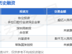 铼赛智能公布A++轮融资，融资额超亿人民币，投资方为协立投资、多位口腔行业资深企业家等