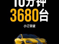 小米SU7 Ultra量產(chǎn)車預訂火爆，10分鐘小訂超3680臺！