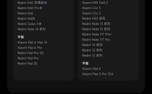 小米澎湃OS 2正式发布，快来看看支持哪些机型！