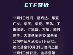 第二批中证A500ETF获批