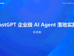 AI专题：FastGPT企业级Al Agent落地实践