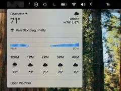 蘋果macOS 15.2 Sequoia更新：菜單欄新增天氣小部件，便捷查看天氣信息