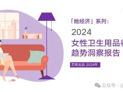 2024女性卫生用品行业趋势洞察报告