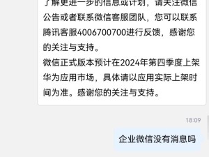 華為鴻蒙再迎重磅應(yīng)用：企業(yè)微信預(yù)計(jì)年底登陸華為應(yīng)用市場