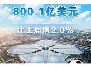 新华社权威快报｜第七届进博会按年计意向成交突破800亿美元