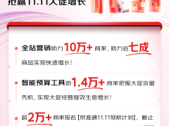 京东11.11盛典再破纪录，京准通全域营销助力商家实现强劲增长！