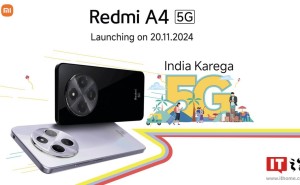 小米Redmi A4 5G手机海外首发骁龙4s Gen 2，11月20日上市定价亲民