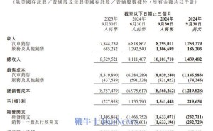 小鹏汽车三季度财报亮点：销量增毛利升，毛利率首达行业及格线