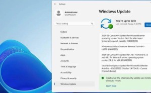 微软Win11 24H2企业版尝鲜：安全热补丁无需重启即可生效