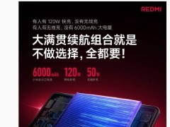 小米REDMI K80 Pro性能大爆发：6000mAh电池+120W快充领衔多项升级