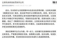 快手公司遭公安机关处罚，违法信息及青少年模式问题成主因