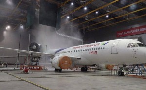 C919飞机APU系统扬雪试验成功，适航取证再进一步！