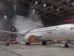 C919飞机APU系统扬雪试验成功，适航取证再进一步！