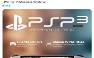 索尼研发新PlayStation掌机？可畅玩PS4游戏，PS5游戏也能补丁运行