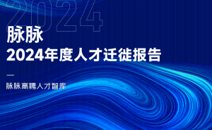 2024职场风向标：脉脉人才迁徙报告揭示就业新趋势