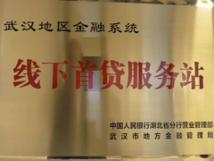 亿达中国武汉园区入选“武汉市科技金融工作站”及“武汉市线下首贷服务站”