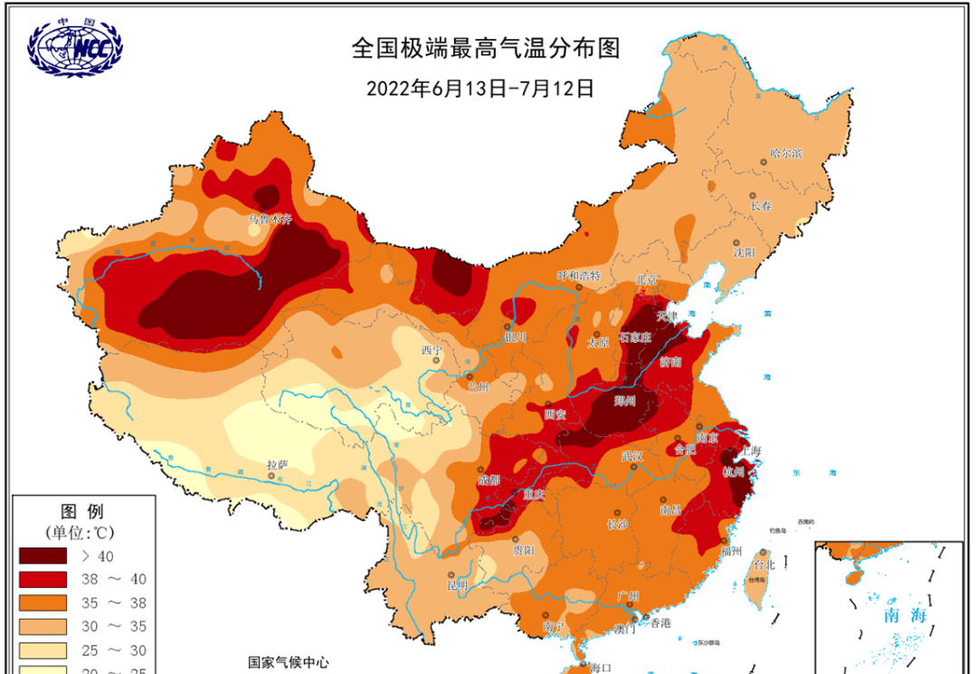 长江流域干旱景象示意