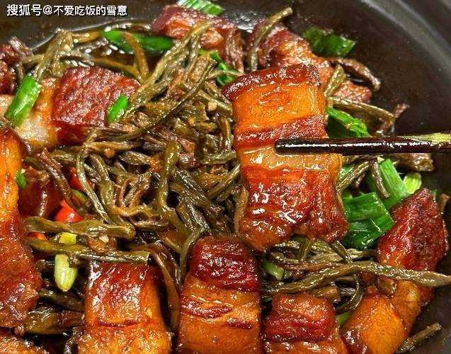 干豆角红烧肉