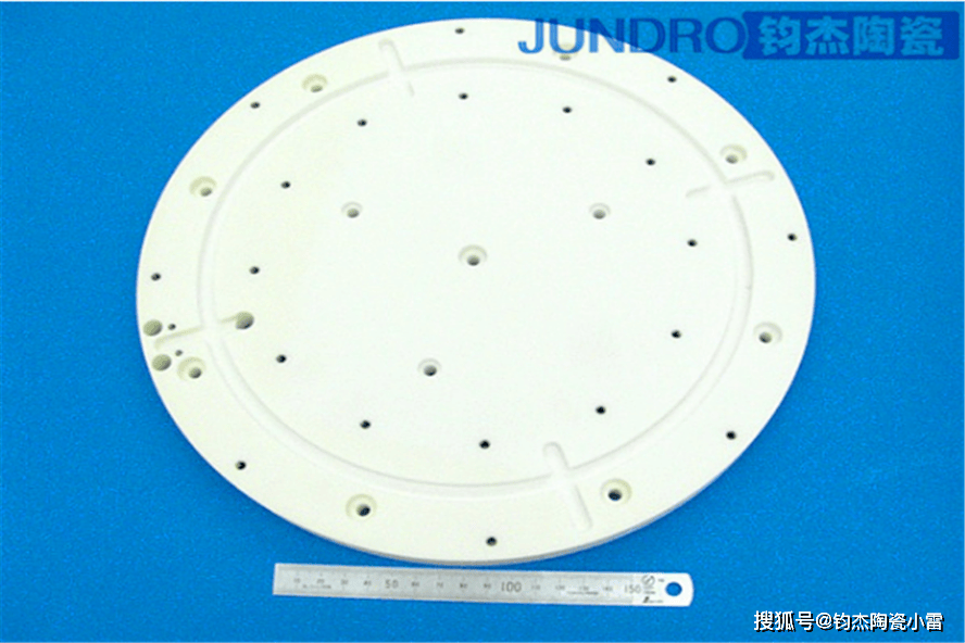 精密加工的陶瓷晶圆检测盘