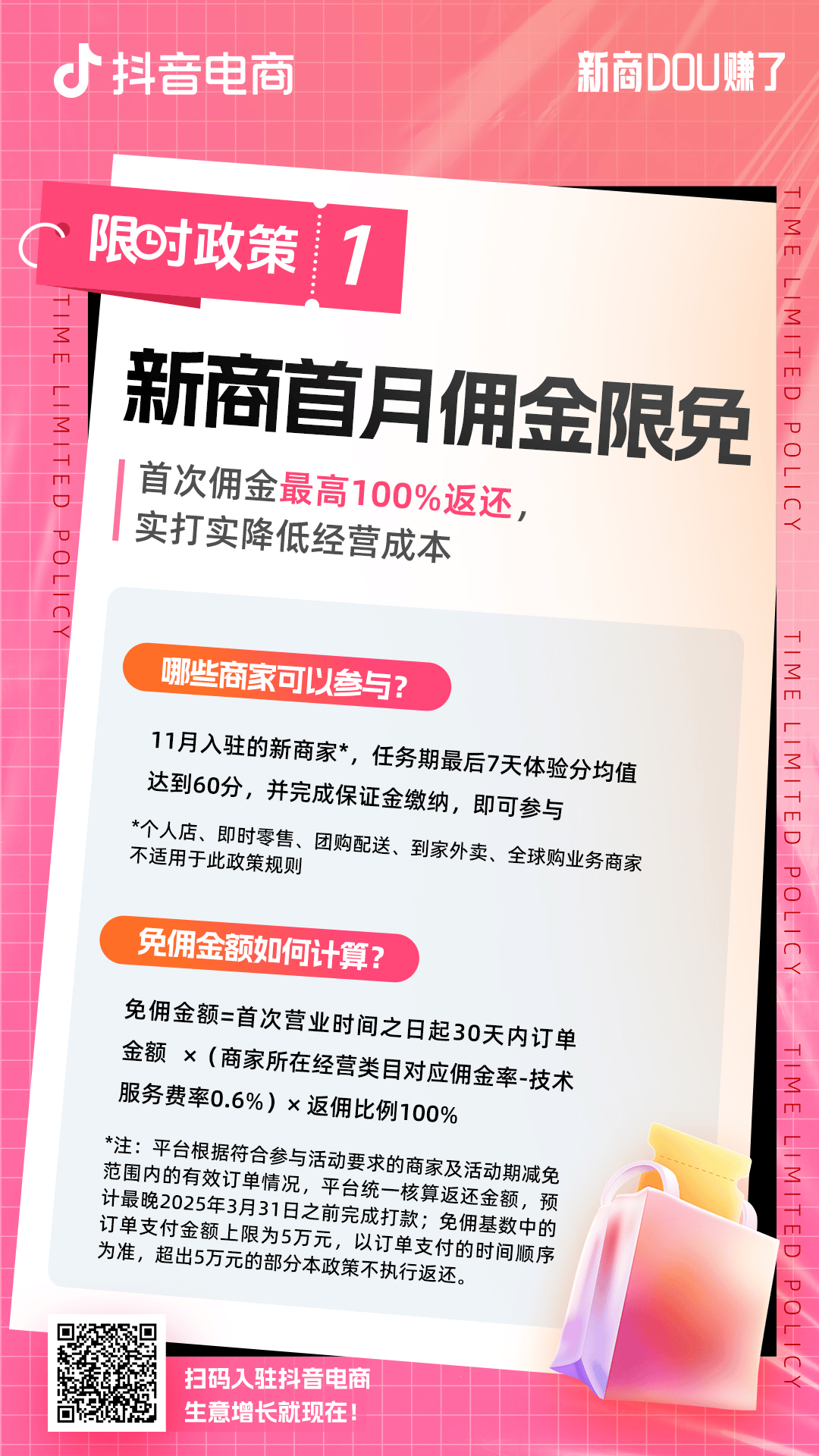 抖音电商扶持政策图解