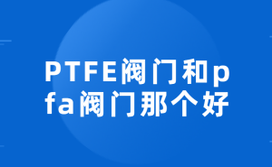 PFA阀门与PtFA阀门，哪个更适合您的工业需求？