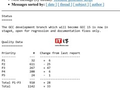GCC 15編譯器步入尾聲，眾多新特性即將亮相！