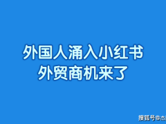 小红书成外贸新蓝海，厂家如何借势推广外贸网站？