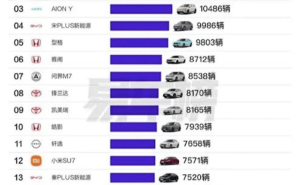 北上广2024年汽车销量王出炉！特斯拉Model Y独占鳌头