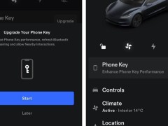 特斯拉安卓用户将迎来UWB技术，手机钥匙与无接触后备箱功能将升级