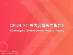 2024小红书内容新风向：哪些领域爆发增长？用户新宠趋势大揭秘！