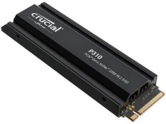 美光英睿达P310 SSD海外上新：1T/2T散热片版来袭！