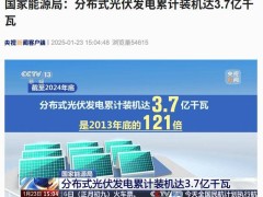 分布式光伏發電崛起！我國累計裝機已超3.7億千瓦