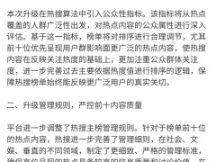 微博热搜新变革：公众属性成榜单前十热点关键词