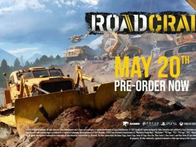 《RoadCraft》道路整修游戏5月20日来袭，驾驶重型载具重建家园！