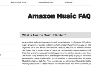 亞馬遜Amazon Music會員訂閱服務在北美地區漲價