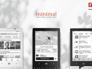 極簡(jiǎn)主義新寵！The Minimal Phone 墨水屏全鍵盤手機(jī)眾籌成功發(fā)貨中