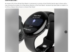 谷歌宣传视频暗示 WearOS 智能手表将迎来原生“查找设备”应用