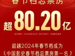 2025年春節(jié)檔票房爆棚！超80億創(chuàng)紀(jì)錄，中國(guó)電影總票房領(lǐng)跑全球