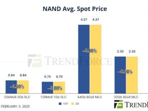 春節后內存市場分化：DDR4價格走低，NAND閃存交易持續低迷